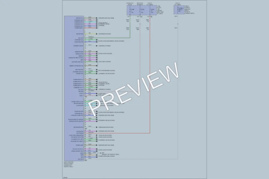 2008 Nissan Pathfinder Body Control Modules wiring diagram preview