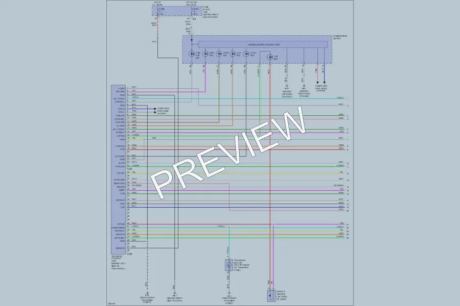 2008 Nissan Pathfinder Transmission wiring diagram preview