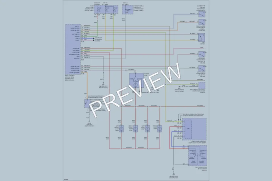 2008 Nissan Quest Interior Lights wiring diagram preview