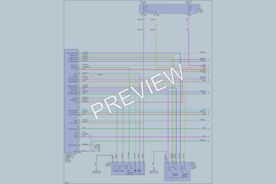 2008 Nissan Quest Memory Systems wiring diagram preview