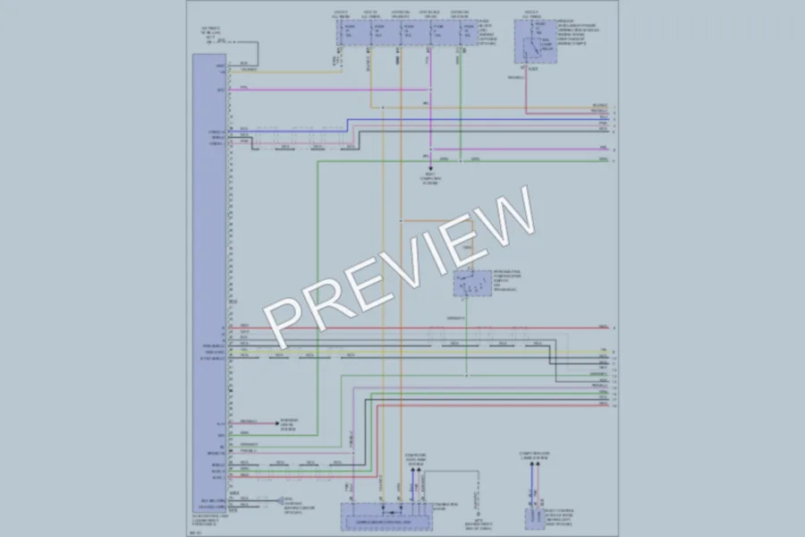 2008 Nissan Quest Navigation wiring diagram preview