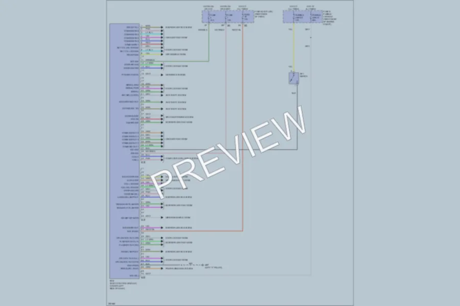 2008 Nissan Xterra Body Control Modules wiring diagram preview