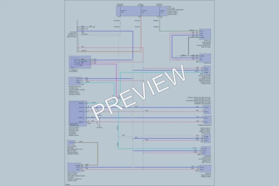 2008 Nissan Xterra Computer Data Lines wiring diagram preview