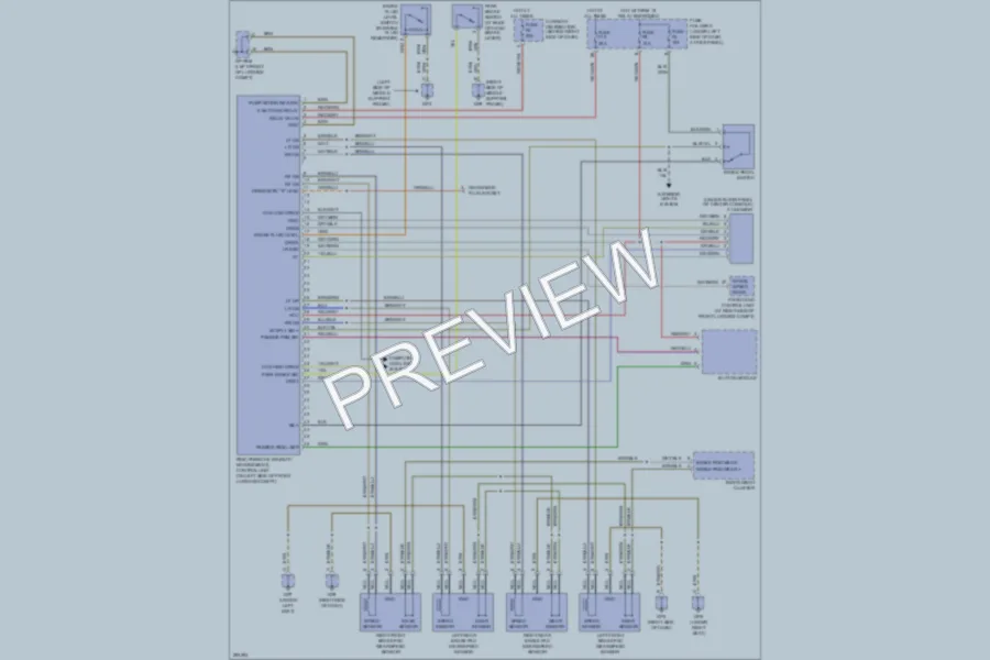 2008 Porsche Boxster Anti Lock Brakes wiring diagram preview