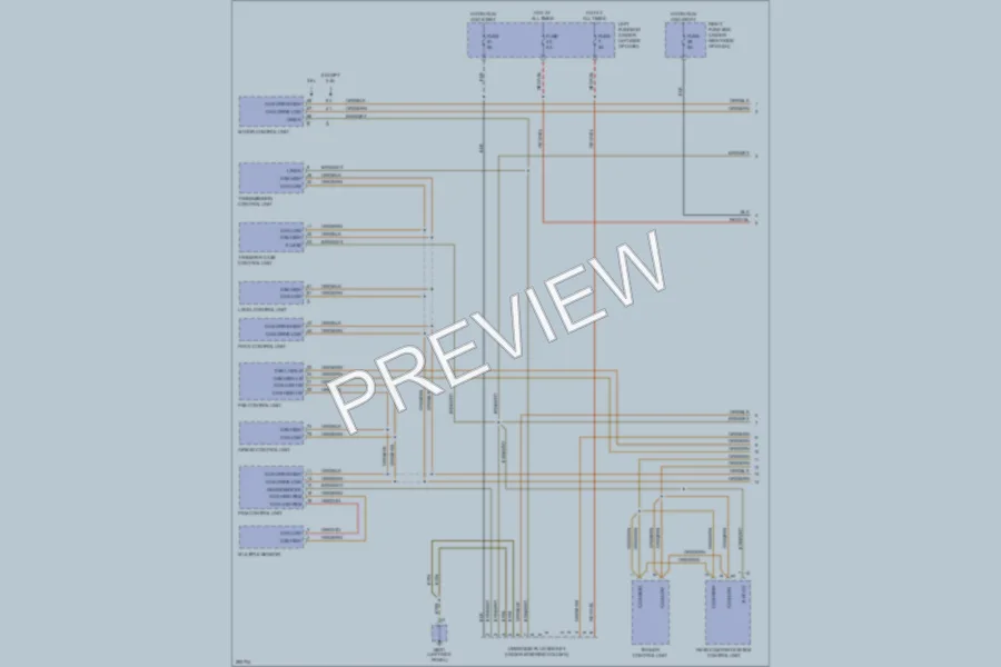 2008 Porsche Cayenne Computer Data Lines wiring diagram preview