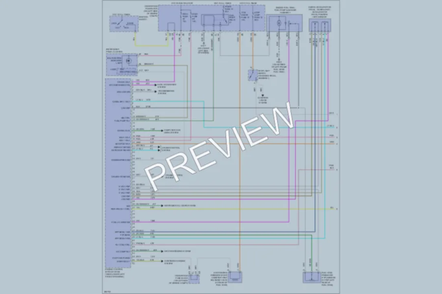 2008 Saab 97X Engine Performance wiring diagram preview
