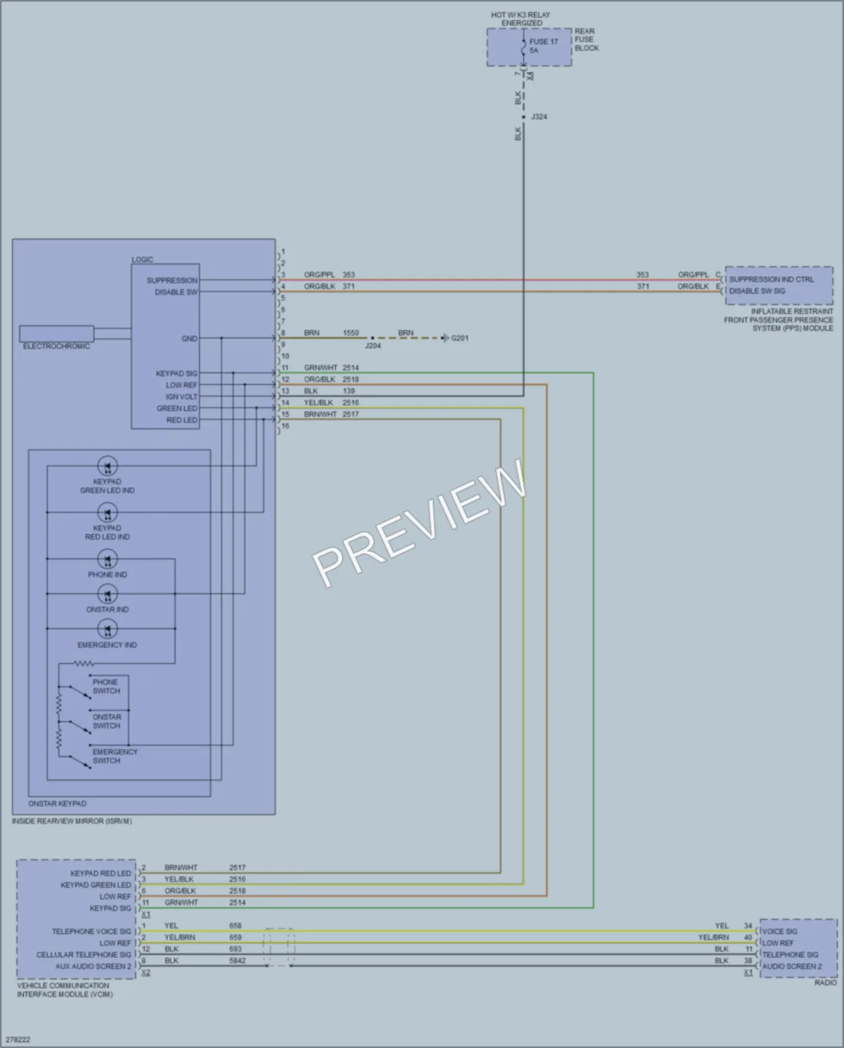 2008 Saturn Astra Power Mirrors wiring diagram preview