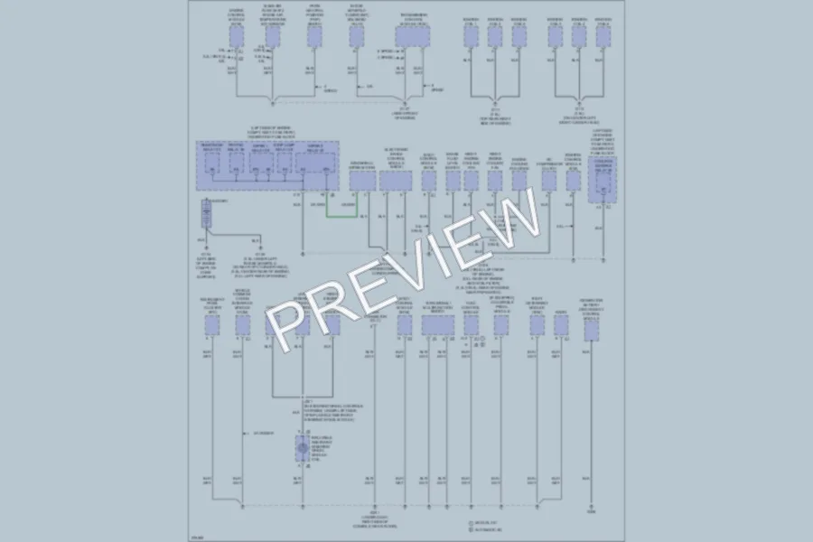 2008 Saturn Aura Ground Distribution wiring diagram preview
