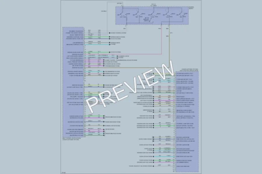 2008 Saturn Outlook Body Control Modules wiring diagram preview