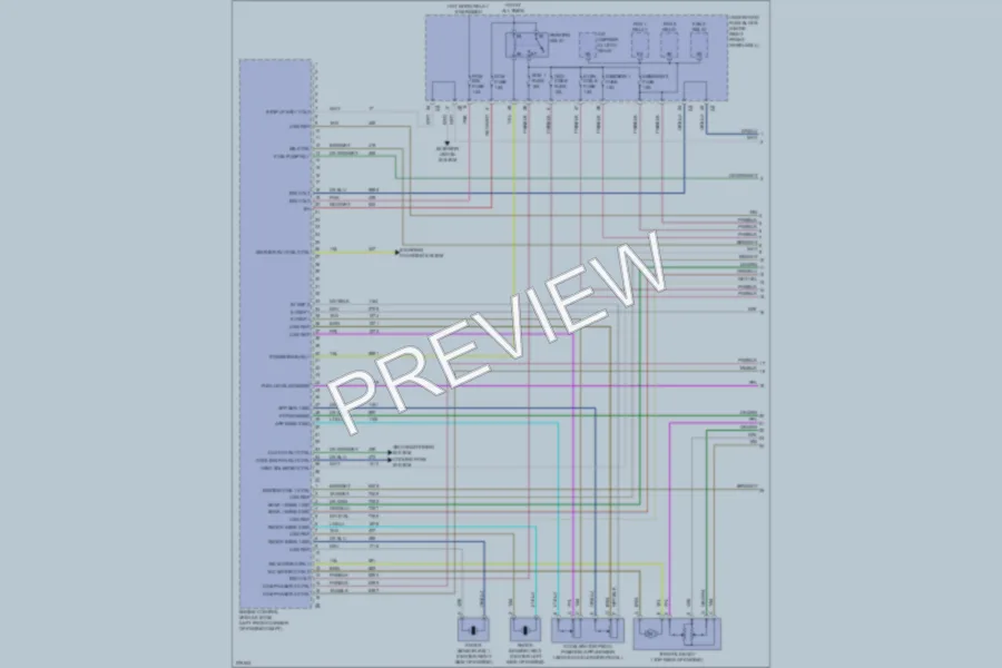 2008 Saturn Outlook Engine Performance wiring diagram preview