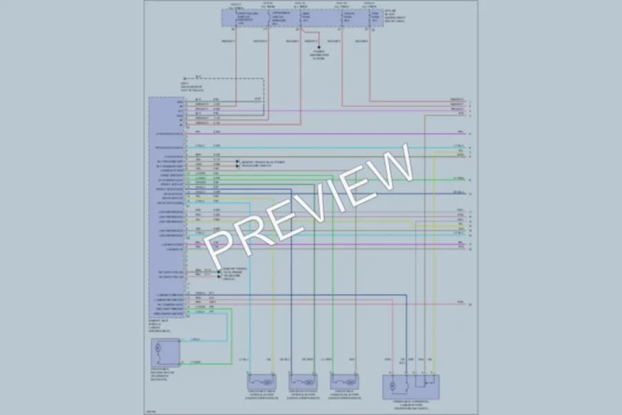 2008 Saturn Outlook Memory Systems wiring diagram preview