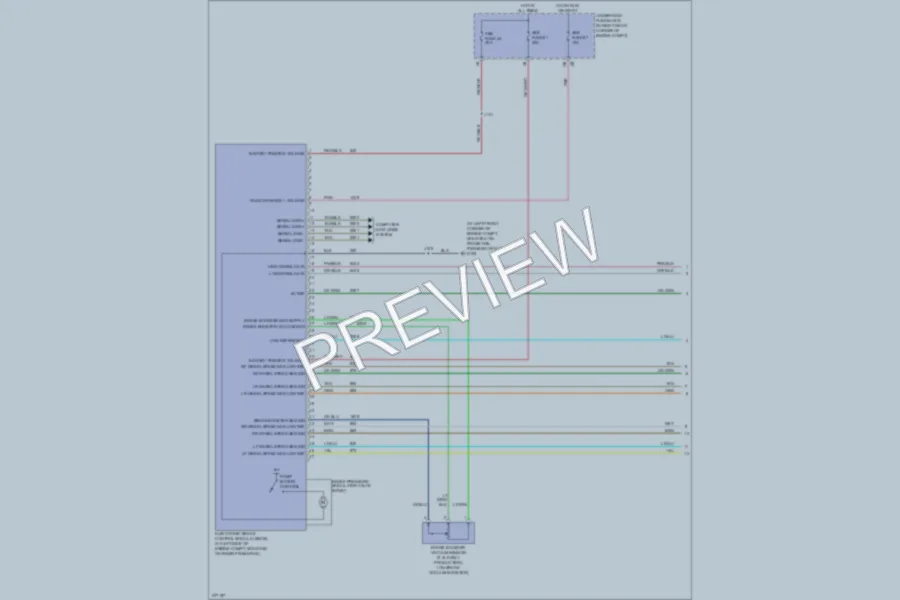 2008 Saturn Sky Anti Lock Brakes wiring diagram preview