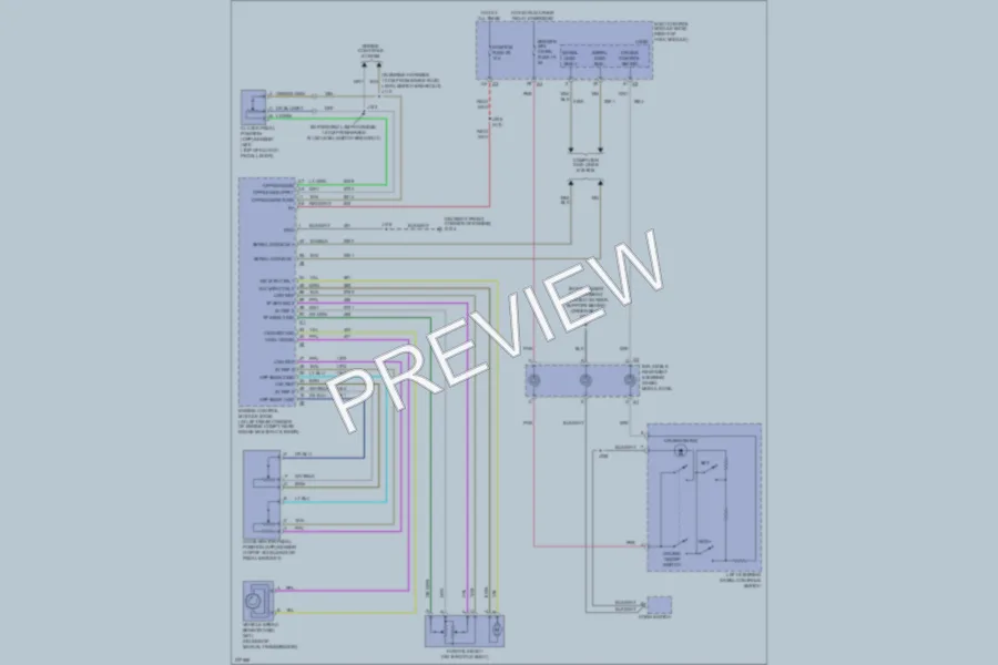 2008 Saturn Sky Cruise Control wiring diagram preview