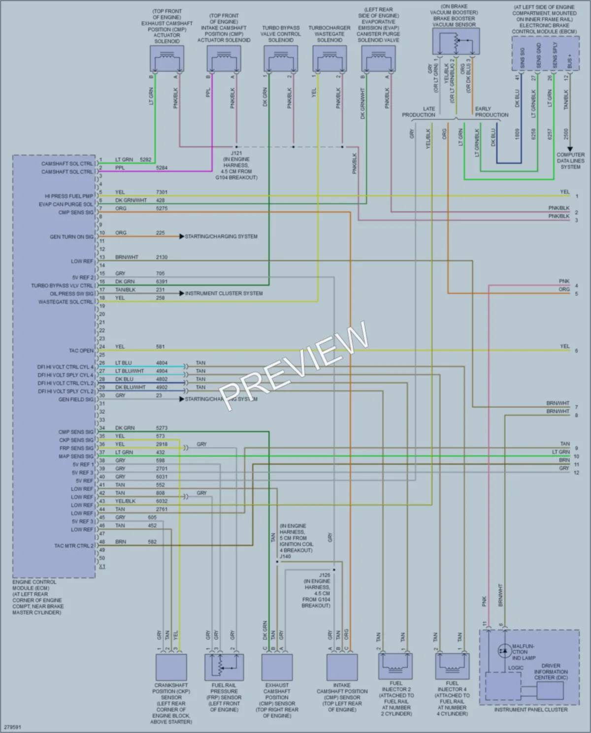 2008 Saturn Sky Engine Performance wiring diagram preview
