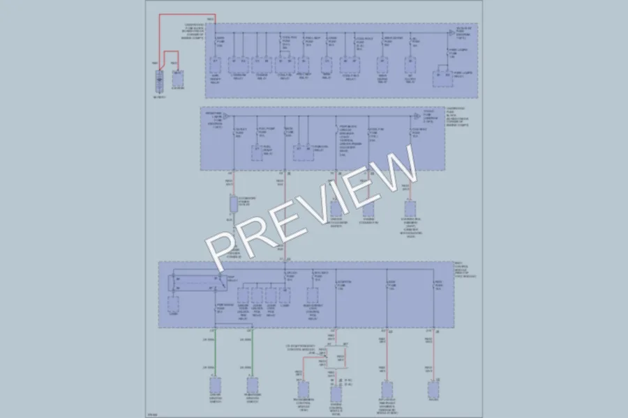2008 Saturn Sky Power Distribution wiring diagram preview