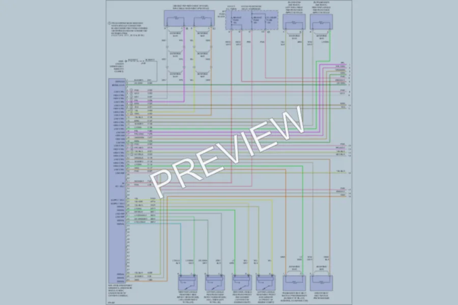 2008 Saturn VUE Supplemental Restraints wiring diagram preview