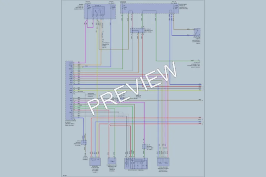 2008 Scion tC Transmission wiring diagram preview