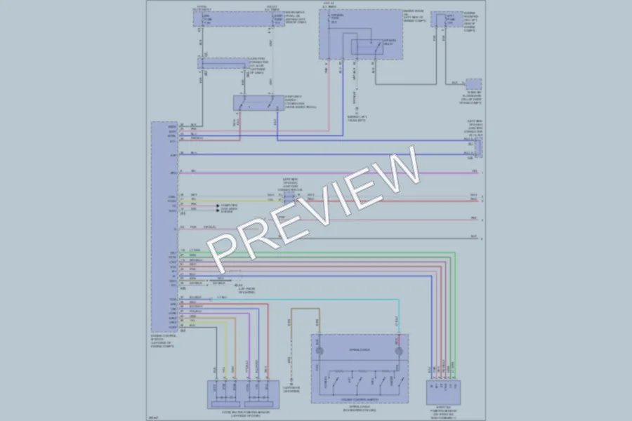 2008 Scion xB Cruise Control wiring diagram preview