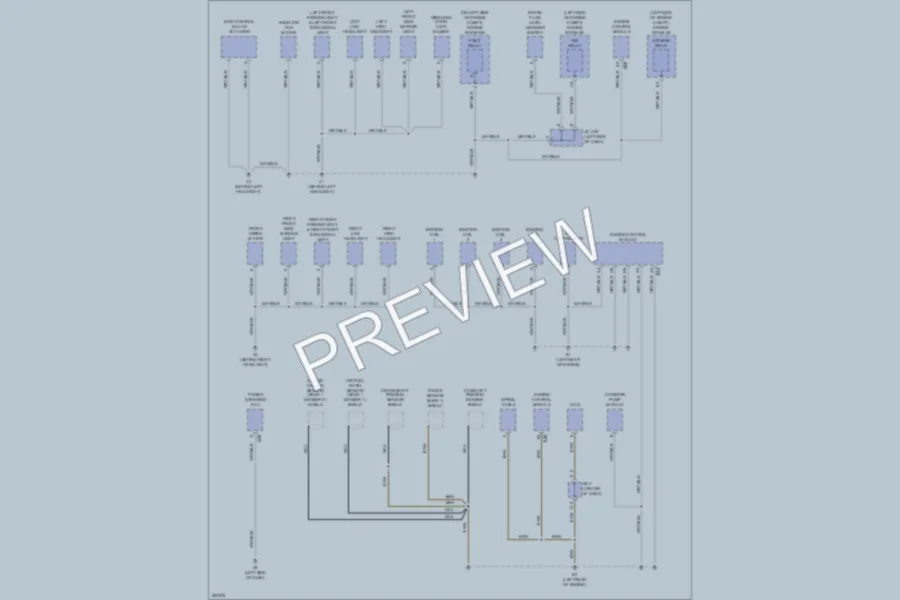 2008 Scion xB Ground Distribution wiring diagram preview