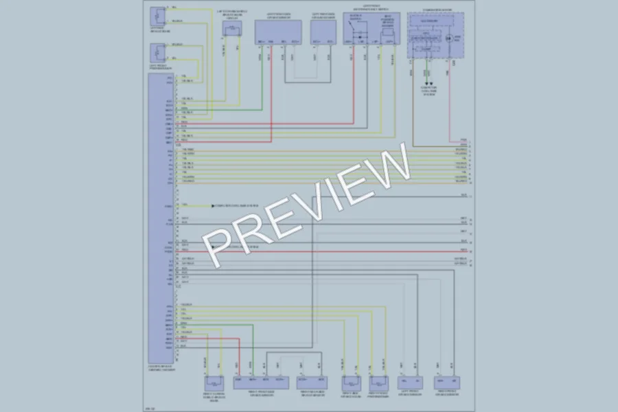 2008 Scion xB Supplemental Restraints wiring diagram preview