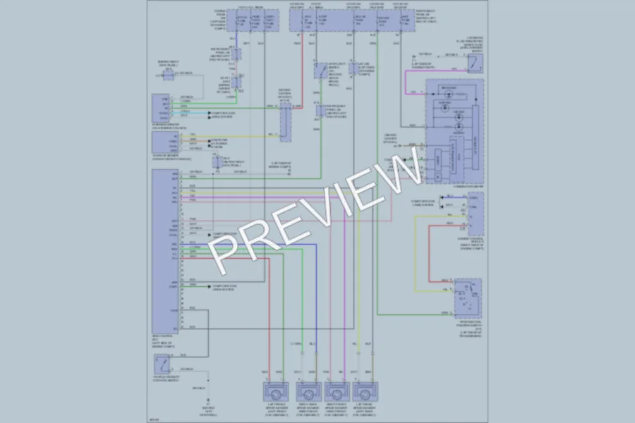 2008 Scion xD Anti Lock Brakes wiring diagram preview