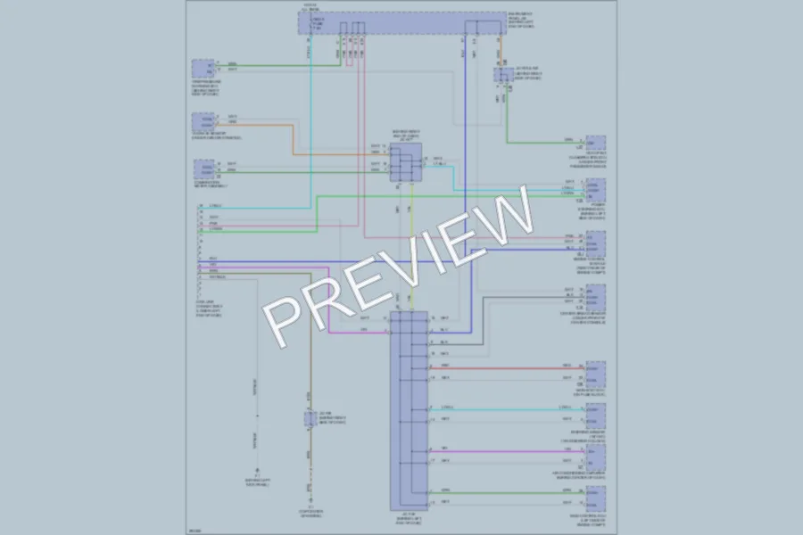 2008 Scion xD Computer Data Lines wiring diagram preview