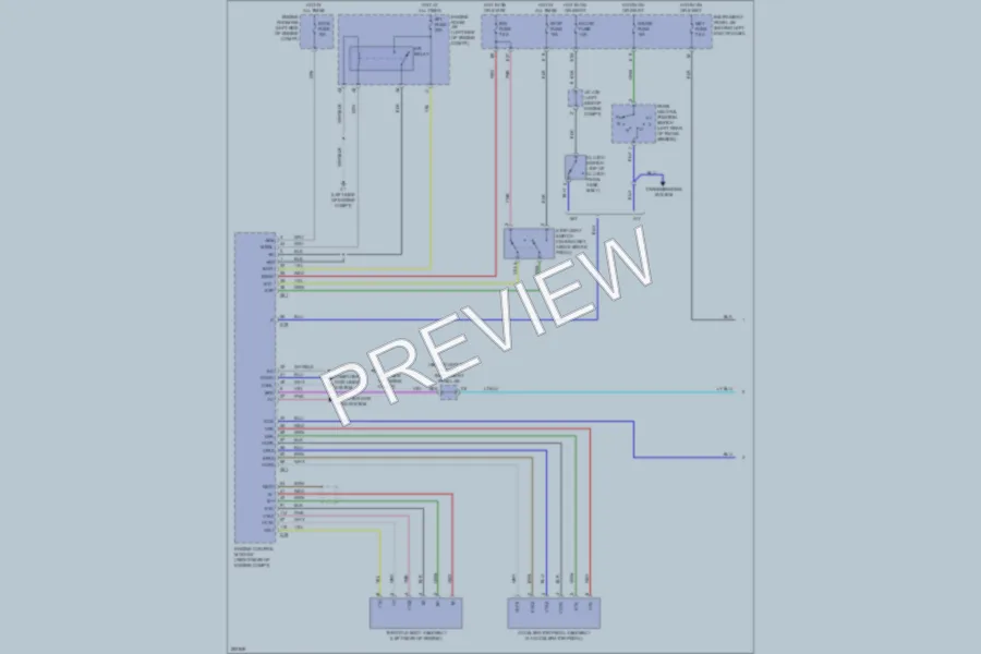 2008 Scion xD Cruise Control wiring diagram preview