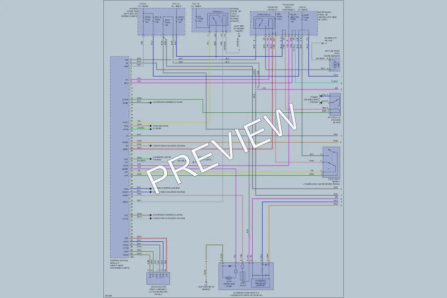 2008 Scion xD Engine Performance wiring diagram preview