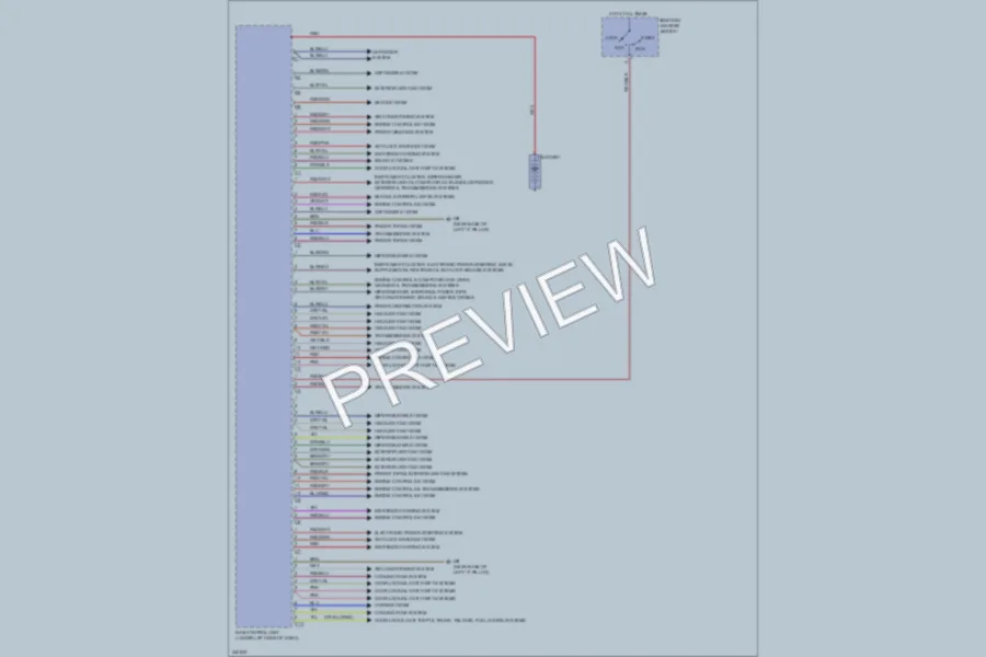 2008 Smart fortwo Body Control Modules wiring diagram preview