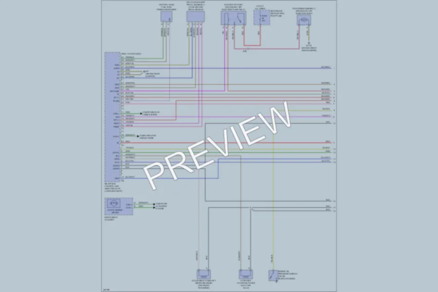 2008 Smart fortwo Engine Performance wiring diagram preview