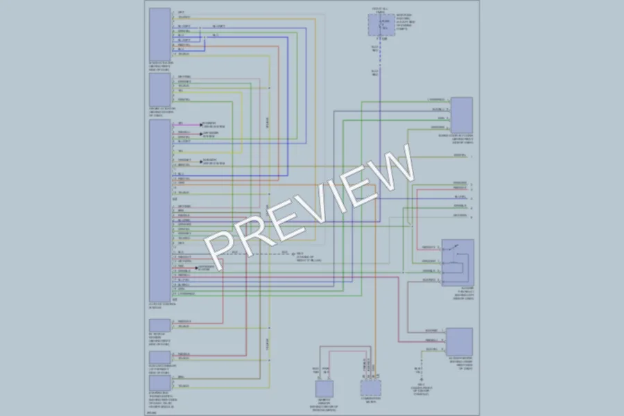 2008 Subaru Forester Air Conditioning wiring diagram preview