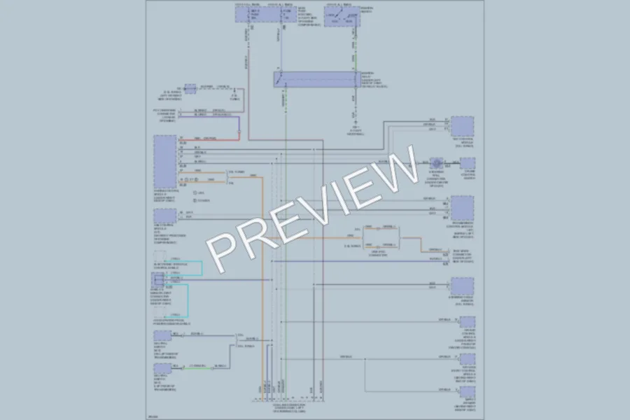 2008 Subaru Forester Computer Data Lines wiring diagram preview