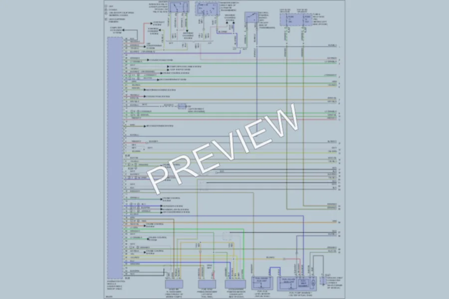2008 Subaru Forester Engine Performance wiring diagram preview