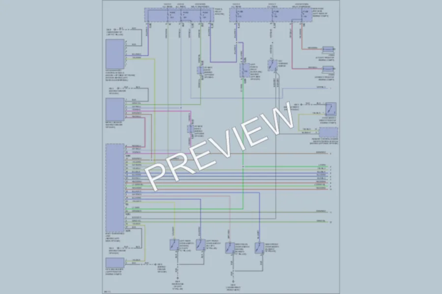 2008 Subaru Impreza Anti Theft wiring diagram preview