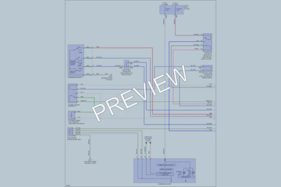 2008 Subaru Impreza Headlights wiring diagram preview