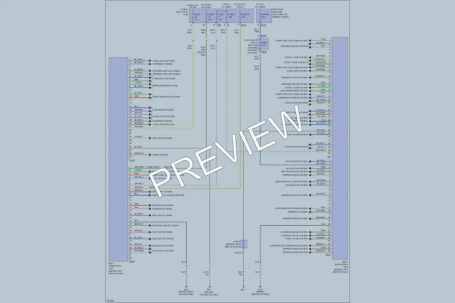 2008 Subaru ImprezaWRX Body Control Modules wiring diagram preview