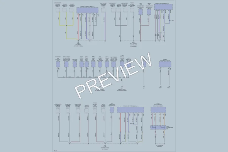 2008 Subaru Legacy Ground Distribution wiring diagram preview