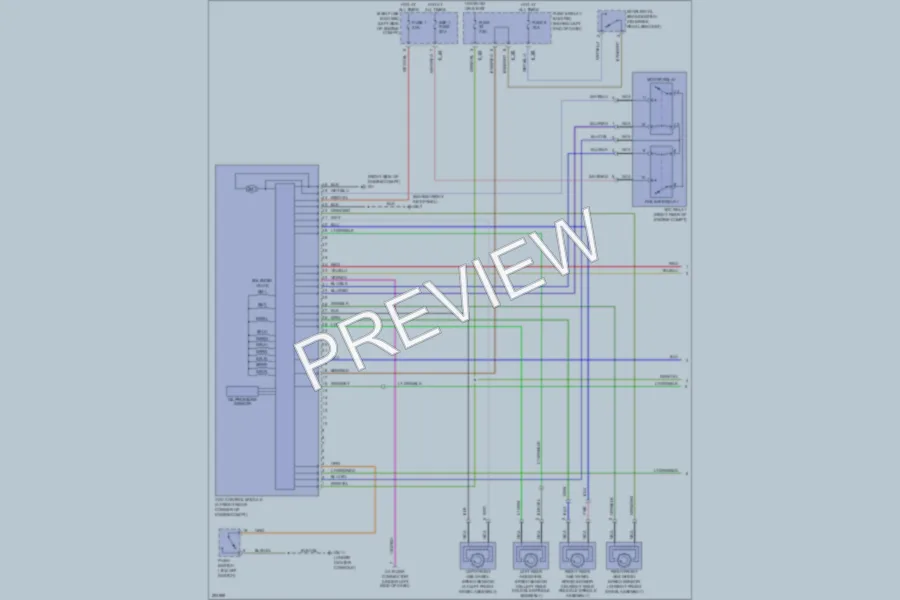 2008 Subaru Tribeca Anti Lock Brakes wiring diagram preview