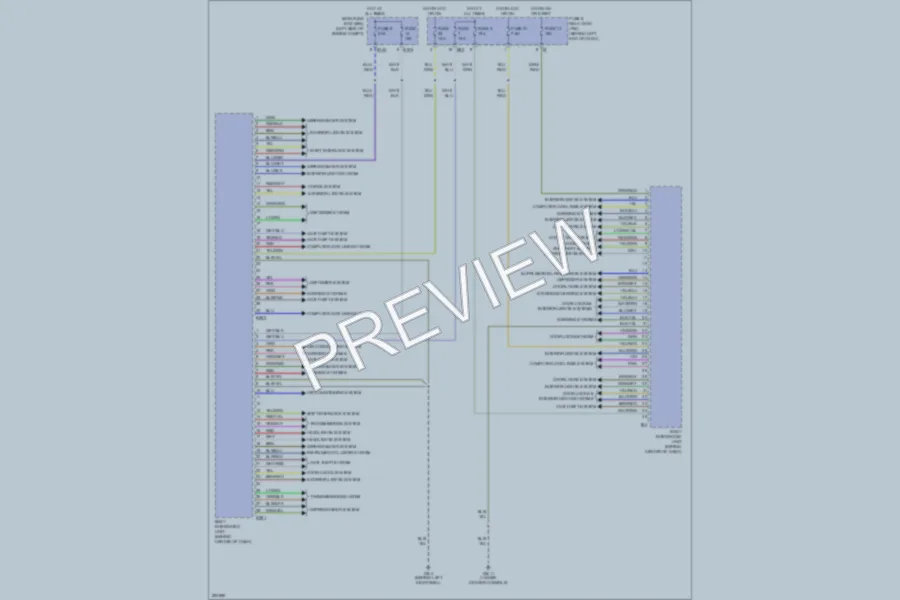 2008 Subaru Tribeca Body Control Modules wiring diagram preview