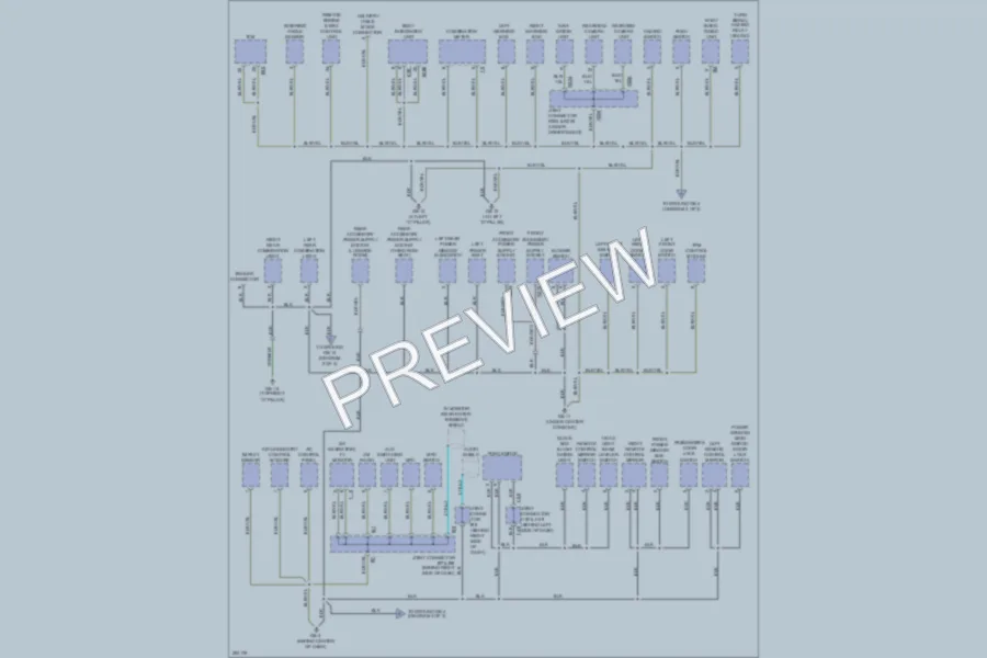 2008 Subaru Tribeca Ground Distribution wiring diagram preview
