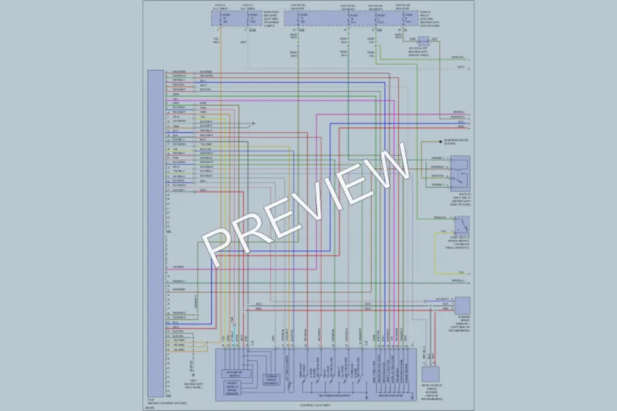 2008 Subaru Tribeca Transmission wiring diagram preview