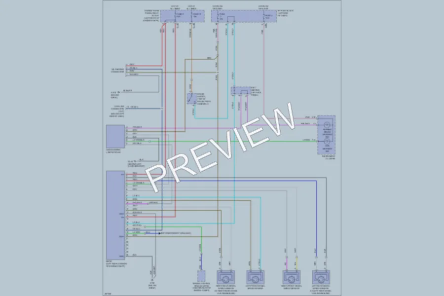2008 Suzuki Forenza Anti Lock Brakes wiring diagram preview