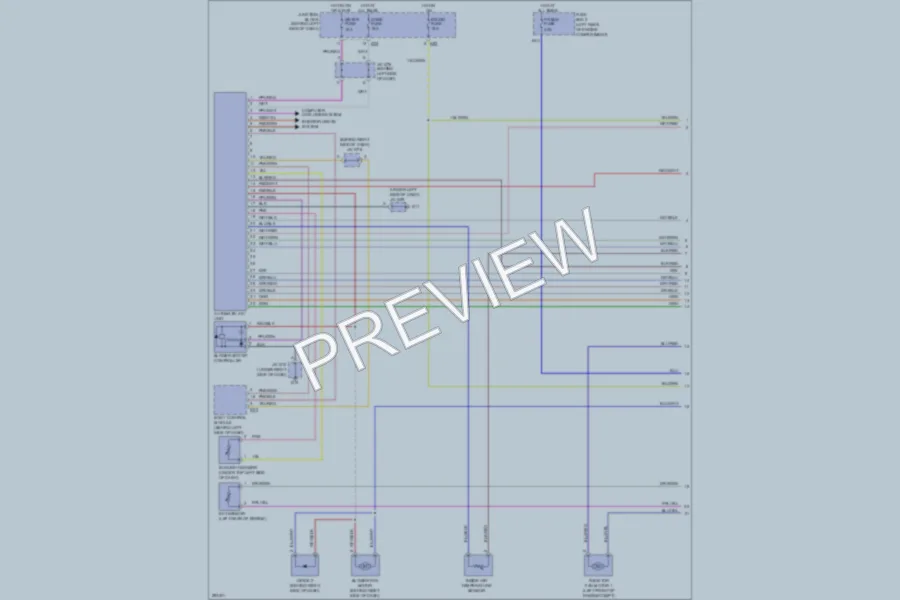2008 Suzuki GrandVitara Air Conditioning wiring diagram preview