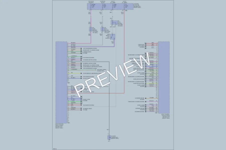 2008 Suzuki GrandVitara Body Control Modules wiring diagram preview