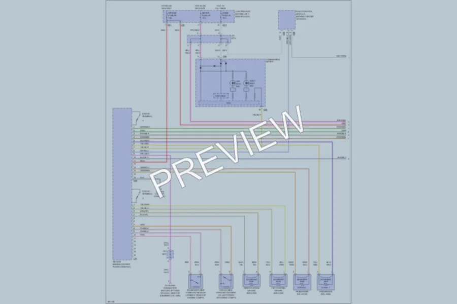 2008 Suzuki GrandVitara Supplemental Restraints wiring diagram preview