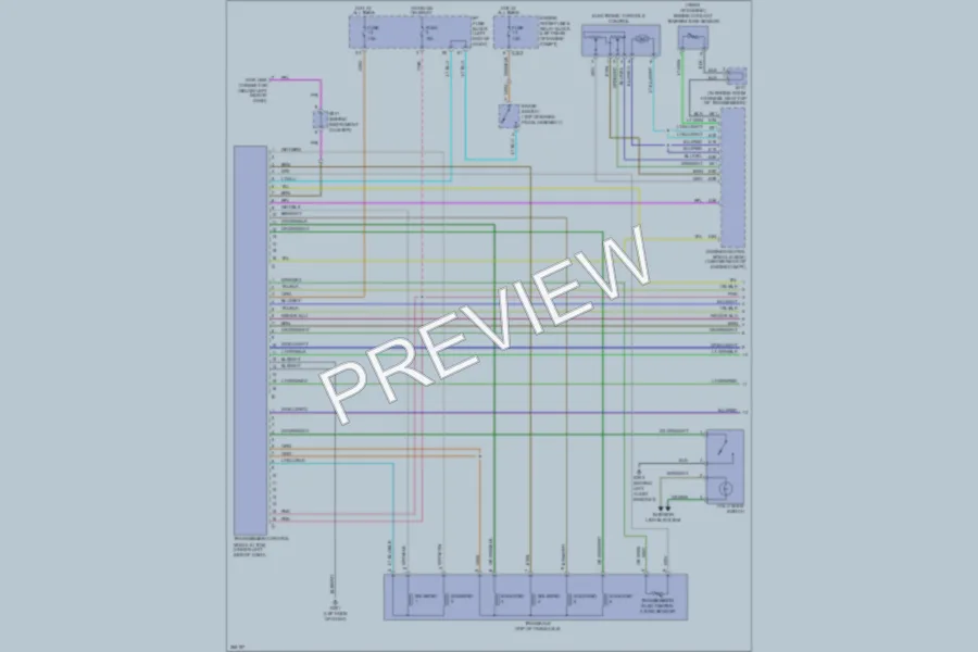 2008 Suzuki Reno Transmission wiring diagram preview