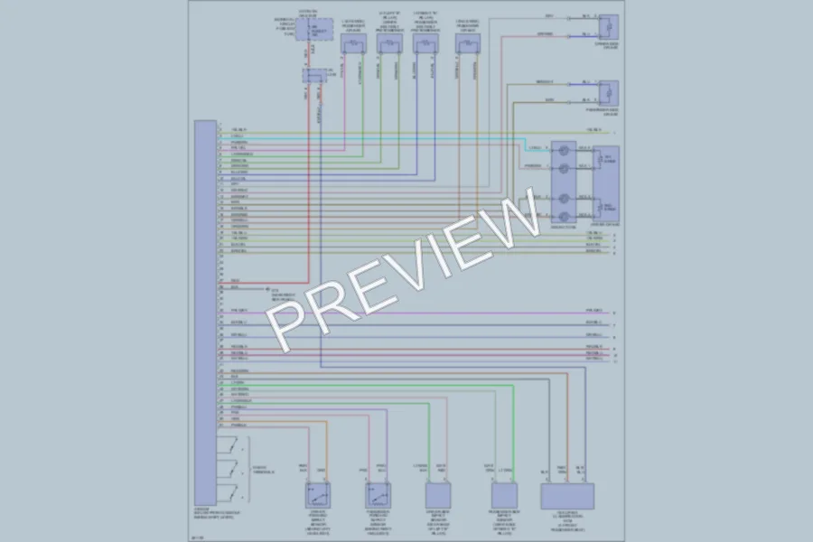 2008 Suzuki SX4 Supplemental Restraints wiring diagram preview