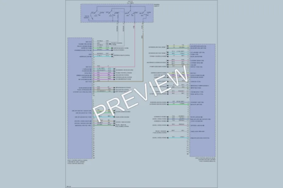 2008 Suzuki XL7 Body Control Modules wiring diagram preview