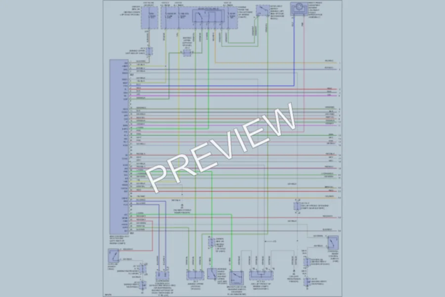 2008 Toyota 4Runner Anti Lock Brakes wiring diagram preview