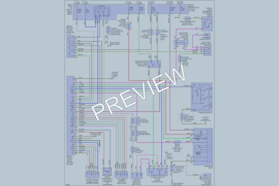 2008 Toyota 4Runner Cruise Control wiring diagram preview
